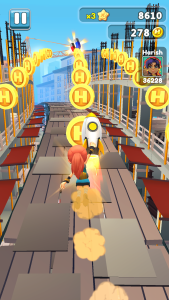 اسکرین شات بازی Subway Hero Run 4