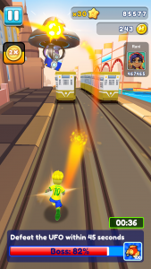 اسکرین شات بازی Subway Hero Run 2