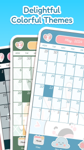 اسکرین شات 2 برنامه Cute Calendar & Daily Planner
