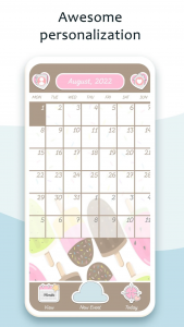 اسکرین شات برنامه Cute Calendar & Daily Planner 3