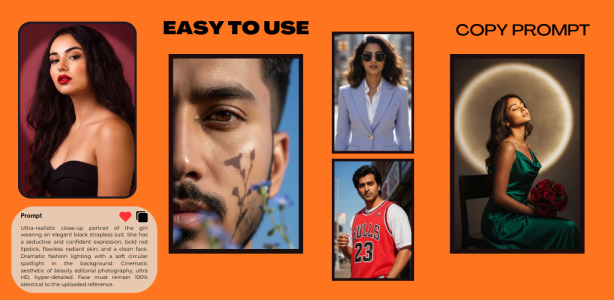 اسکرین شات 2 برنامه Prompt AI : AI Photo Prompt