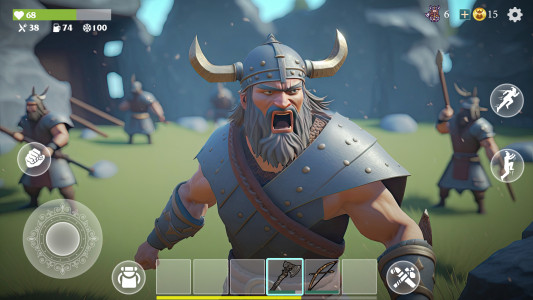 اسکرین شات بازی Last Viking: God of Valhalla 3