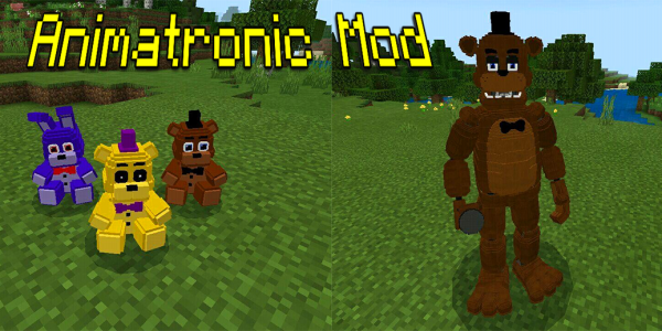 اسکرین شات برنامه Animatronic Mod for Minecraft 3