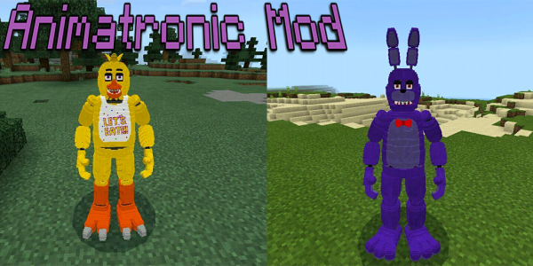 اسکرین شات برنامه Animatronic Mod for Minecraft 2