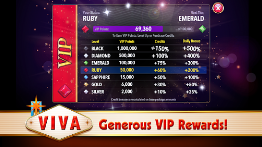 اسکرین شات بازی Viva Slots Vegas™ Free Slot Jackpot Casino Games 8