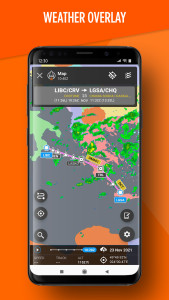 اسکرین شات 2 برنامه RocketRoute FlightPlan