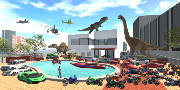 اسکرین شات بازی Indian Bikes Driving 3D 1