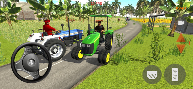 اسکرین شات بازی Indian Tractor Driving 3D 1