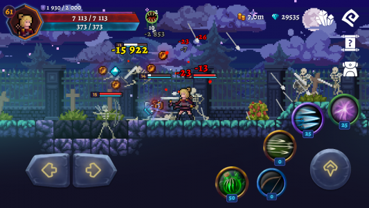 اسکرین شات بازی Darkrise - Pixel Action RPG 3