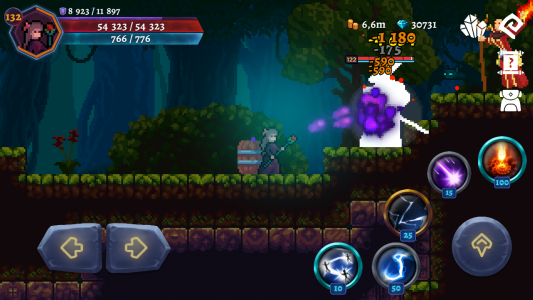 اسکرین شات بازی Darkrise - Pixel Action RPG 6