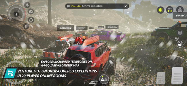اسکرین شات 1 بازی Offroad League Online