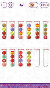 اسکرین شات بازی Bubble Sort Color Puzzle Game 4