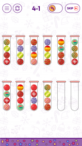 اسکرین شات 4 بازی Bubble Sort Color Puzzle Game