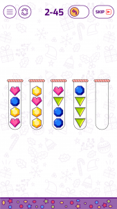 اسکرین شات 3 بازی Bubble Sort Color Puzzle Game