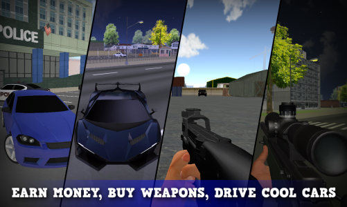 اسکرین شات بازی Justice Rivals 3 Cops&Robbers 3