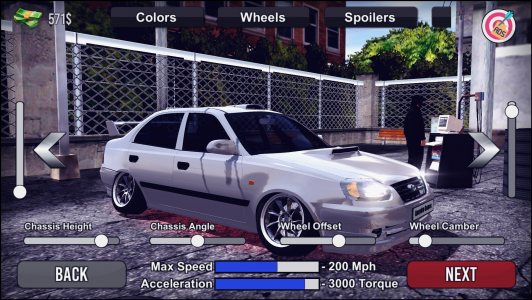 اسکرین شات بازی Accent Drift Simulator 2