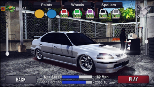 اسکرین شات برنامه Civic Drift & Driving Simulator 2
