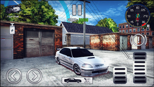 اسکرین شات برنامه Civic Drift & Driving Simulator 5