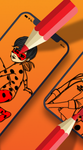 اسکرین شات برنامه Coloring LadyBug 2020 4