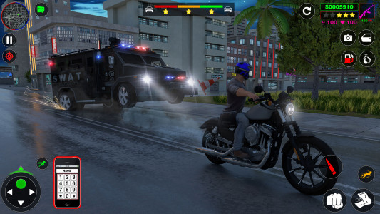 اسکرین شات بازی Mafia City Crime Simulator 3D 5