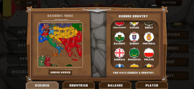 اسکرین شات بازی World conquest: Europe 1812 2
