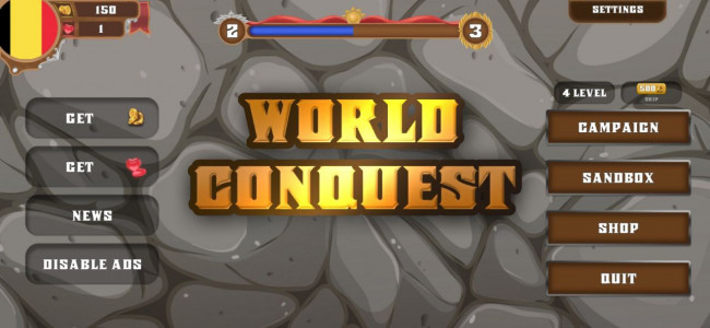 اسکرین شات بازی World conquest: Europe 1812 5