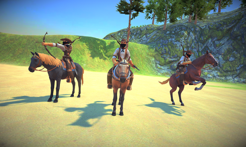 اسکرین شات بازی Horse Riding Simulator Games 1