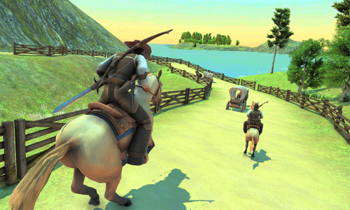 اسکرین شات بازی Horse Riding Simulator Games 3