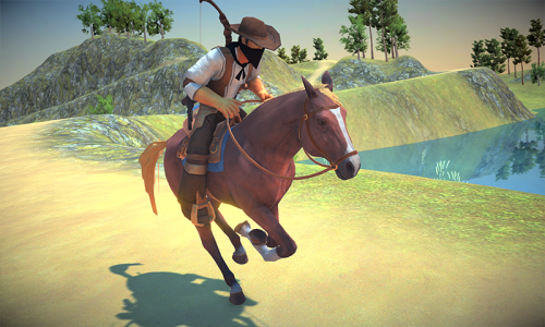 اسکرین شات بازی Horse Riding Simulator Games 2