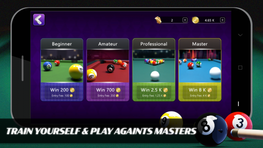 اسکرین شات بازی 8 Ball Billiards Offline Pool 2