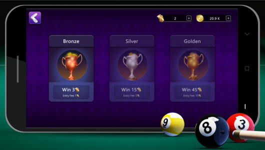 اسکرین شات 6 بازی 8 Ball Billiards Offline Pool