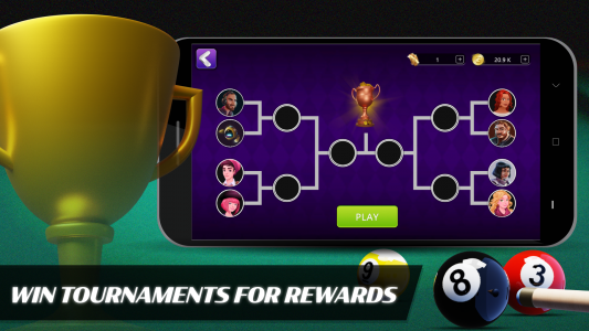 اسکرین شات بازی 8 Ball Billiards Offline Pool 3