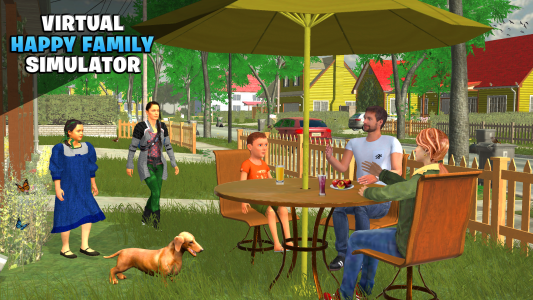 اسکرین شات بازی Virtual Family Simulator Game 1