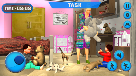 اسکرین شات بازی Virtual Babysitter game: Babysitting nanny games 7