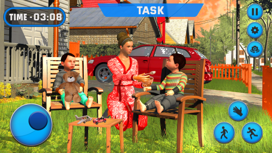 اسکرین شات بازی Virtual Babysitter game: Babysitting nanny games 4