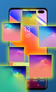 اسکرین شات برنامه S10 wallpaper, Galaxy S10 background 1