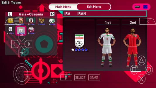 اسکرین شات بازی PES جام جهانی قطر 6
