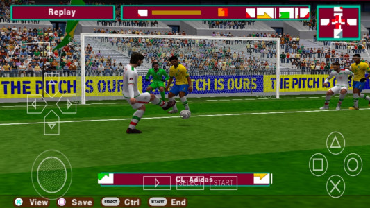 اسکرین شات بازی PES جام جهانی قطر 8