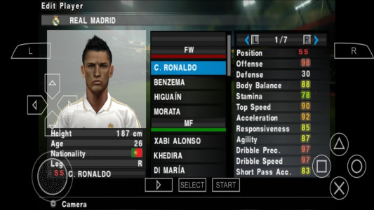 اسکرین شات بازی شبیه ساز  فوتبال pes 2012 کامل 8