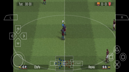 اسکرین شات بازی شبیه ساز  فوتبال pes 2005 4