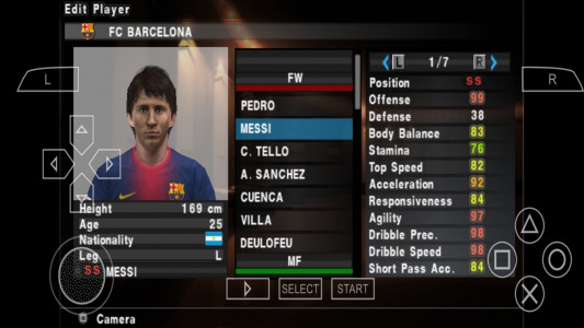 اسکرین شات بازی شبیه ساز  فوتبال pes 2013 کامل 7