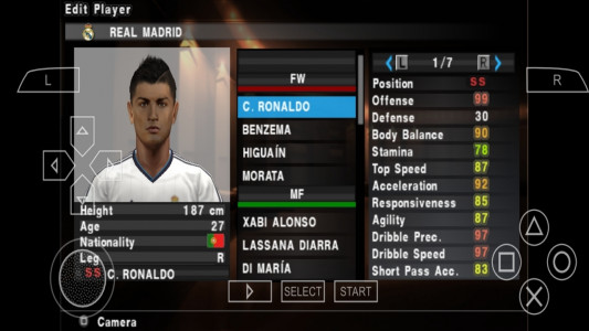 اسکرین شات بازی شبیه ساز  فوتبال pes 2013 کامل 8