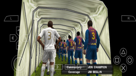 اسکرین شات بازی فوتبال PES 2012 4