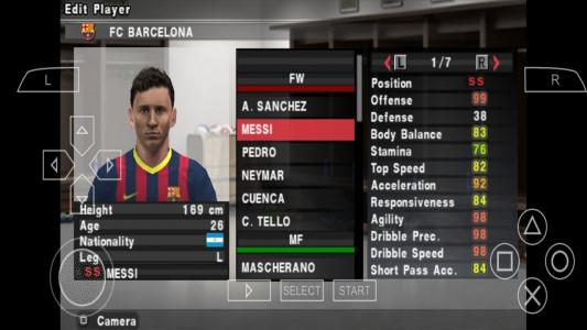 اسکرین شات بازی شبیه ساز  فوتبال pes 2014 کامل 7