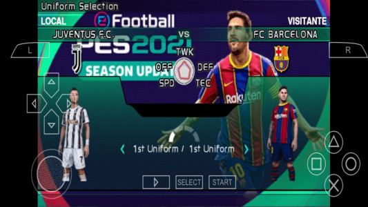 اسکرین شات بازی فوتبال PES 2021 3