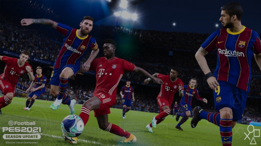 اسکرین شات بازی فوتبال PES 2021 1