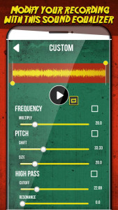 اسکرین شات برنامه Scary Voice Changer App 5