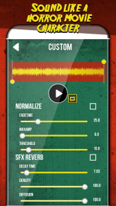 اسکرین شات برنامه Scary Voice Changer App 8