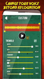 اسکرین شات برنامه Scary Voice Changer App 7