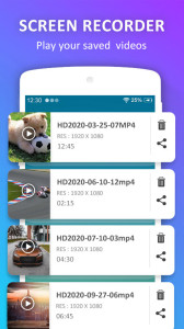 اسکرین شات 3 برنامه Screen Recorder Video Recorder
